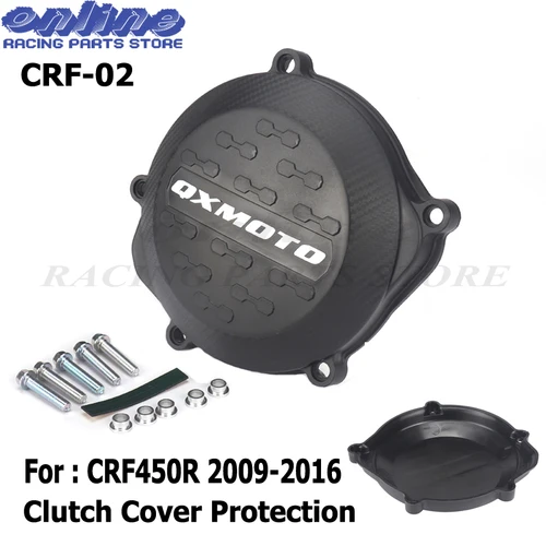 Nueva cubierta protectora de embrague de motocicleta compatible con CRF450R CRF 450R 450 2009 2010 2012 2011 2013 2014 2015 2016 envío gratis