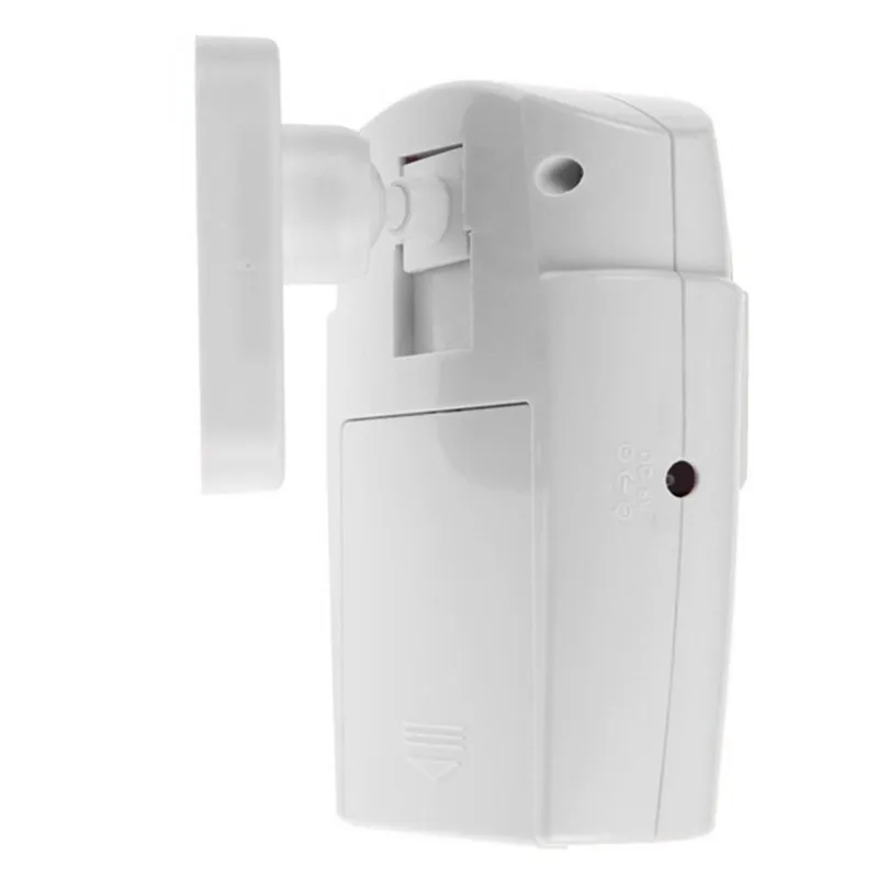 Mini alarma con control remoto inalámbrico, Detector de Sensor de movimiento infrarrojo IR y Sirena fuerte de 105dB para seguridad del hogar,