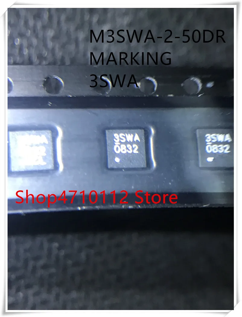 NEW  5PCS/LOT M3SWA-2-50DR MARKING 3SWA QFN IC