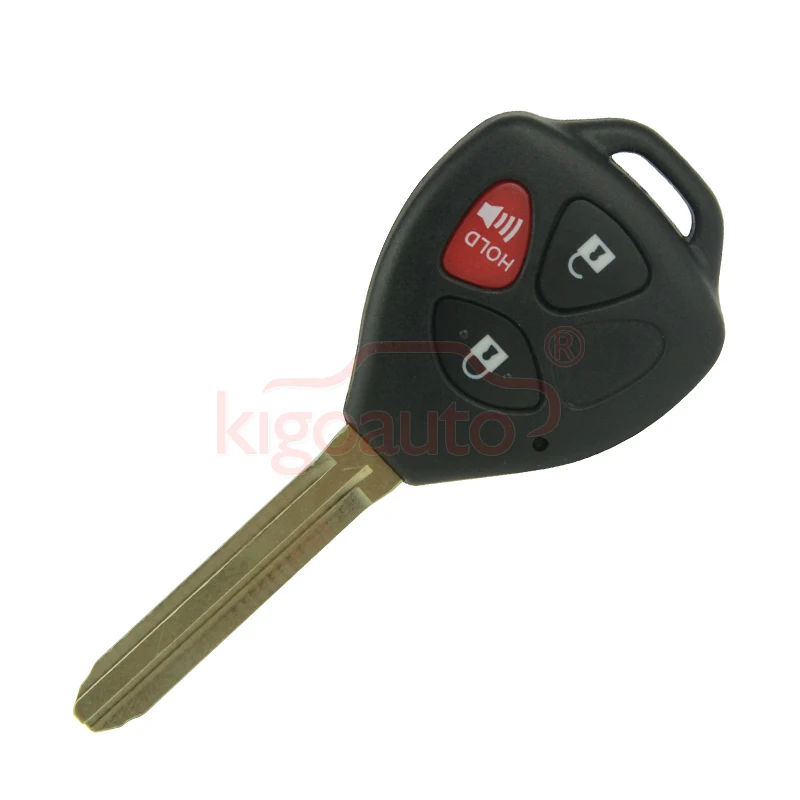 

Remote key 3 button with 4D67 chip toy43 blade 314.4Mhz HYQ12BBY for Toyota Yaris Camry RAV4 kigoauto