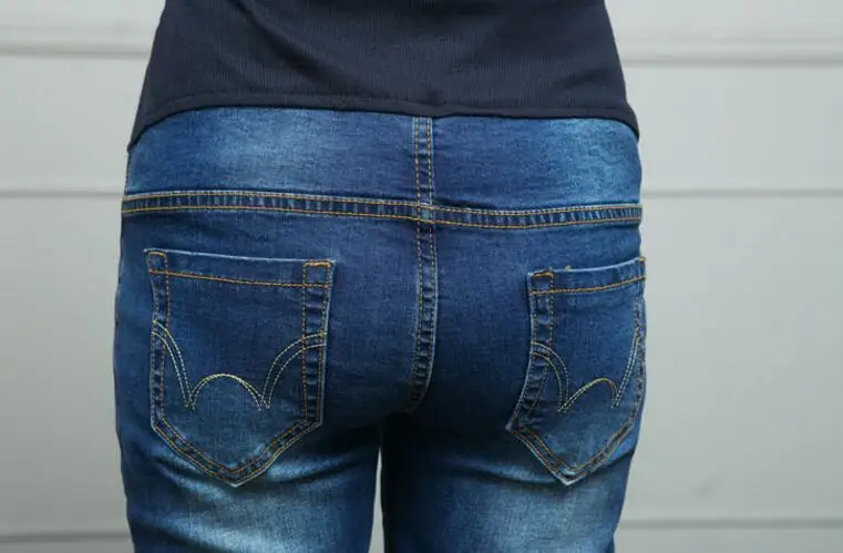 Pantalones vaqueros de maternidad para mujeres embarazadas, ropa, pantalones, accesorios de lactancia, Legging para el vientre, embarazo, mujeres embarazadas con agujeros en jean