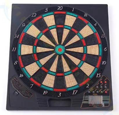 12inch Electronic Dartboard Darts Game Set Automatic Scoring Dart Plate Board Sound Prompt office family toys 156game 1LED6 dart