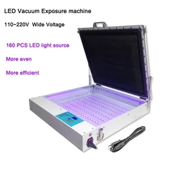 80W LED UV Vacuum screen printing for making plates Exposure machine unit