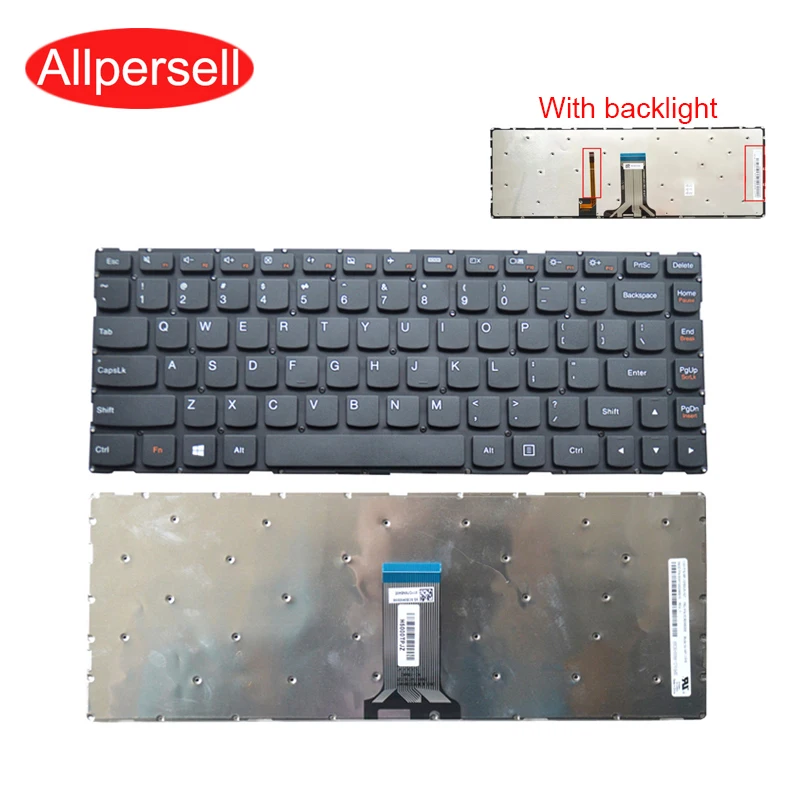 

Для Lenovo S41 S41-70 U41-70 S41-35 S41-75 с клавиатурой для ноутбука US RU