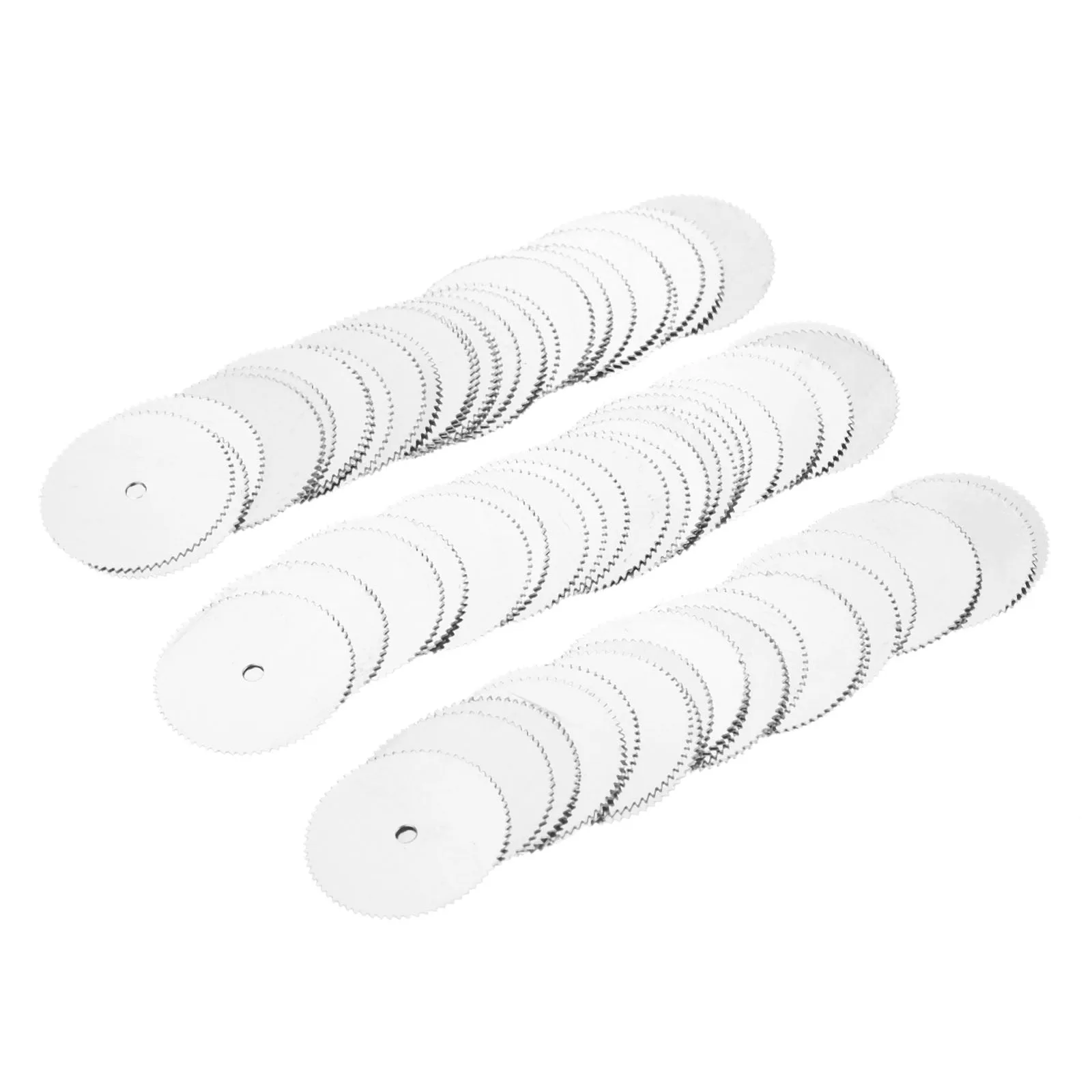 DRELD 80Pcs Dremel Accessorie 22mm Wood Cutting Disc Stainless Steel Cut Off Wheel Circular Saw Blade for Mini Drill Rotary Tool