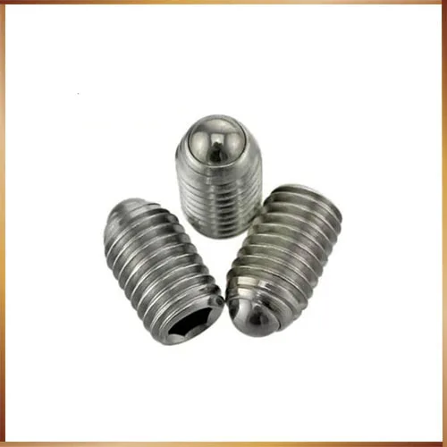 20PCS M8*12/16/20/25/30 stainless steel 304 Hex Socket Spring Ball Plunger Set Screw