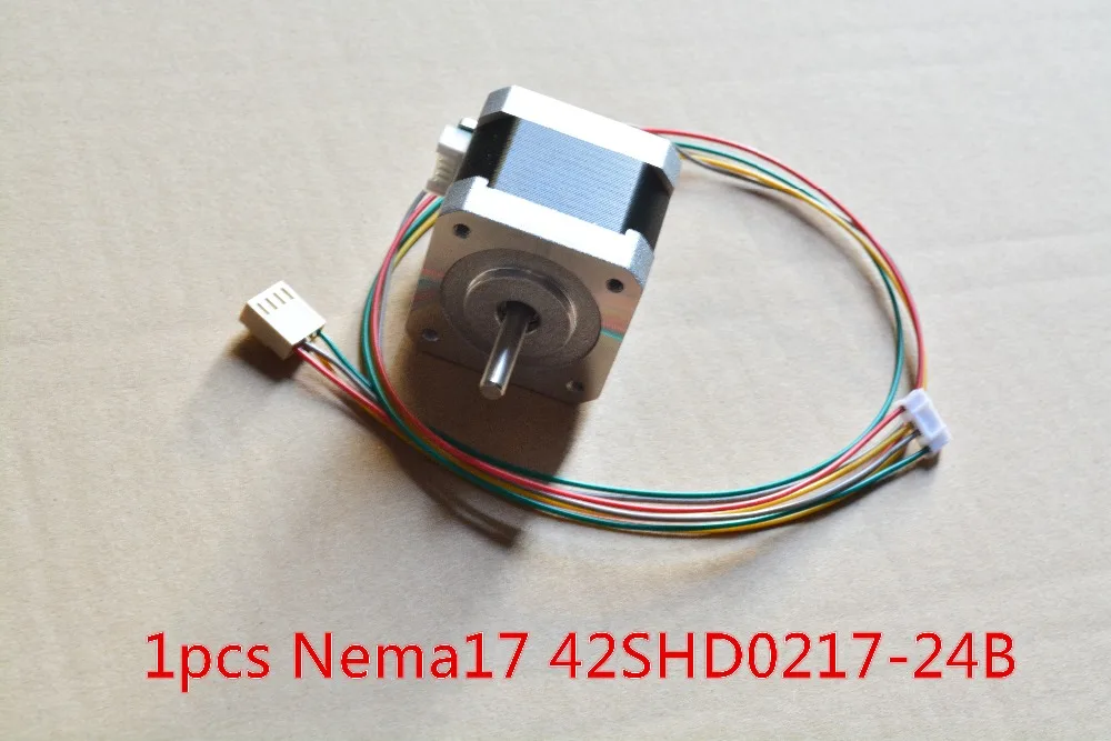 

3d print stepper motor nema17 hybrid 1.5A 42x40mm for mill cut cnc engraving machine 42SHD0217-24B 1pcs