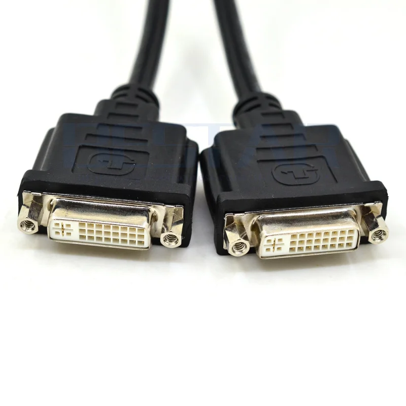 DMS59 to Dual DVI I - 8in - DMS-59 to 2x DVI - Y Cable - DVI Splitter Cable - Monitor Splitter Cable - DMS 59 Cable