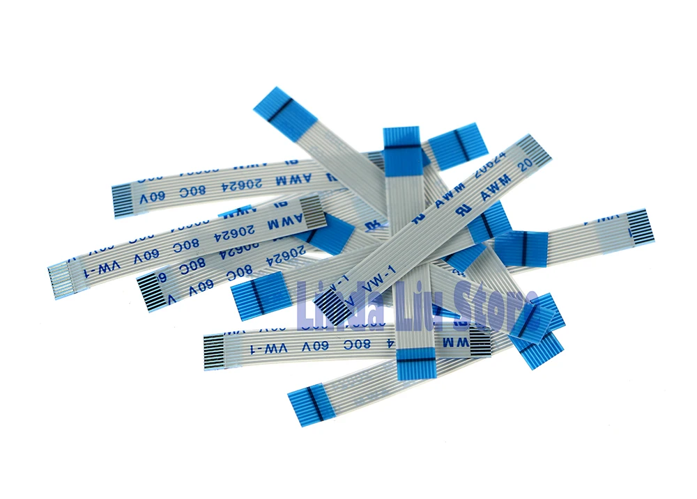 50pcs/lot for ps4 Controller Touchpad 10 PIN Flachbandkabel 10pin Ribbon Flex Cable to link the motherboard