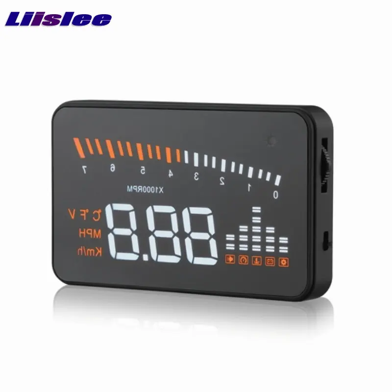 AUTO HUD Head Up Display For Subaru Forester/Impreza/WRX Car OBD Computer Projector Refkecting Windshield Safe Driving Screen