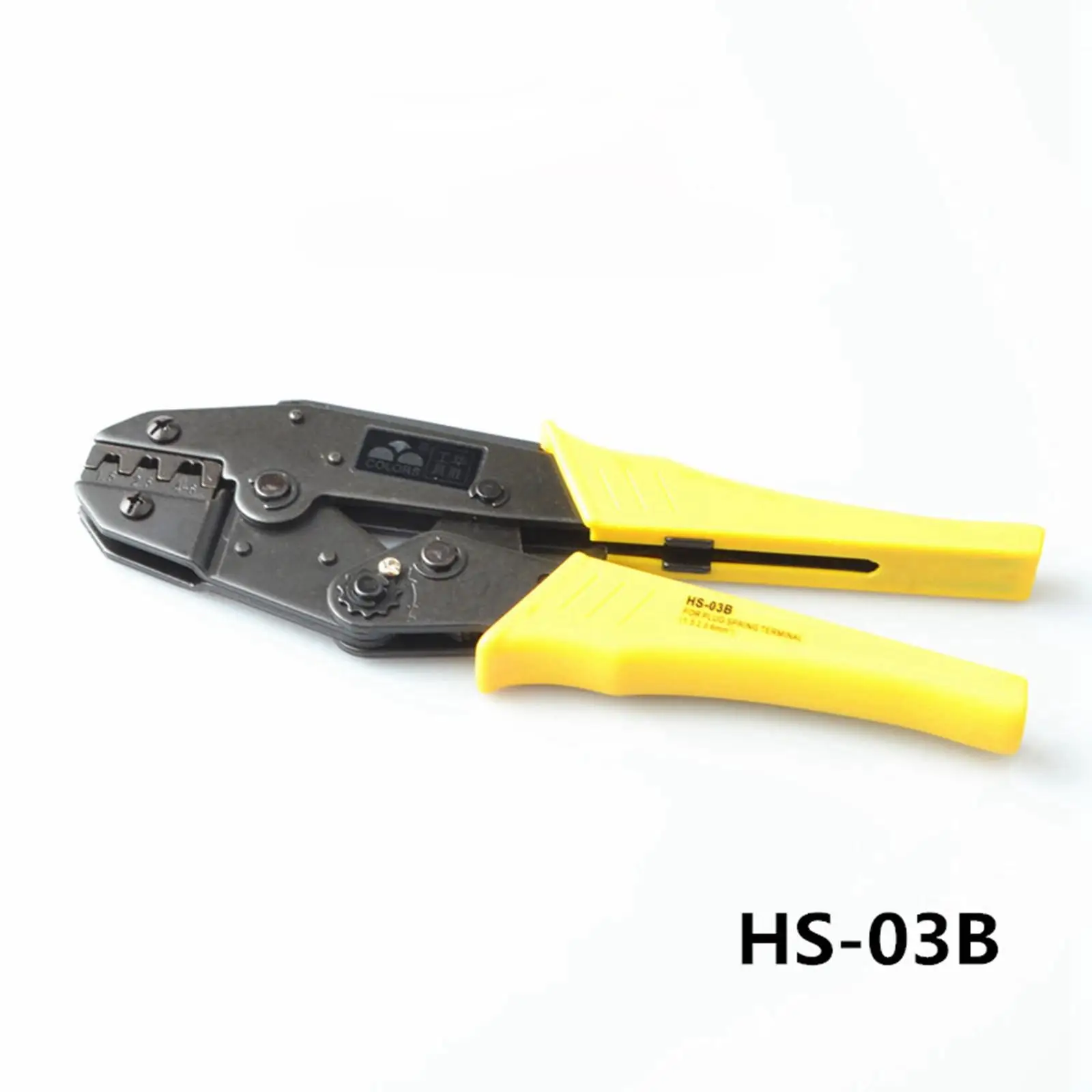 15-10AWG 1.5-6.0mm2 Non-insulated Tabs and Receptacles Ratchet Crimping Plier