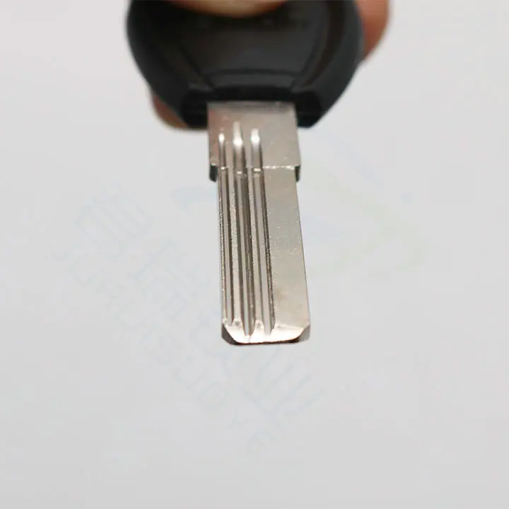 JF081 Siêu B Trống Chìa Khóa Phôi Đôi Hàng Đường Cong Khe Cắm Chìa Khóa Phôi Dài 42MM (10 Cái) miễn Phí Vận Chuyển