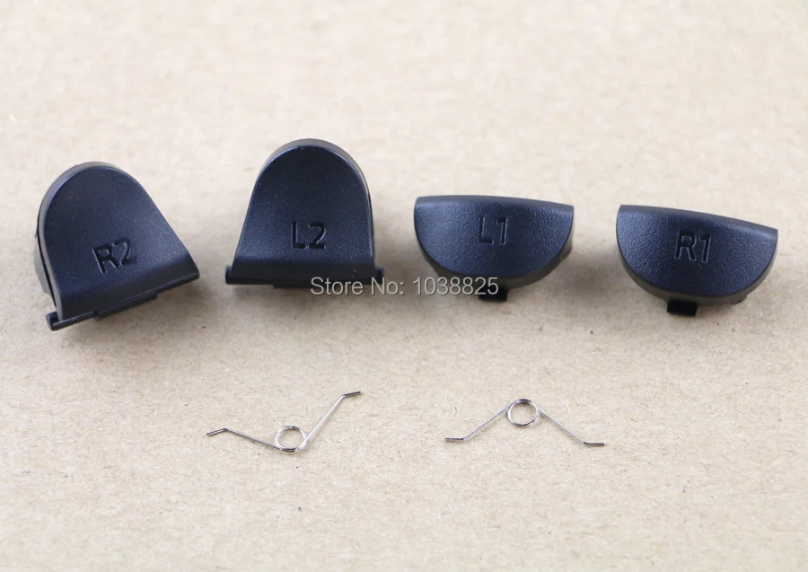 

New L1 R1 L2 R2 with spring Button for Playstation 4 PS4 jds001 jds011 Controller Replacement 100sets=600pcs/lot