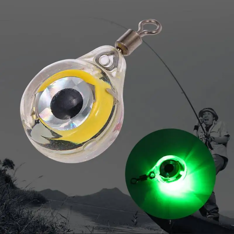 New Fishing Supplies Mini LED Underwater Night Fishing Light Lure for Attracting Fish LED Underwater Night Light Fishing Lures