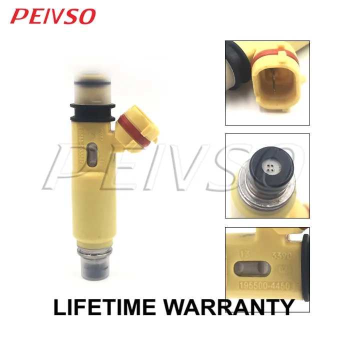 PEIVSO 6pcs 195500-4450 N3H3-13-250A Fuel Injector For Mazda RX-8 1.3L 2004~2009 1955004450 N3H3-13-250