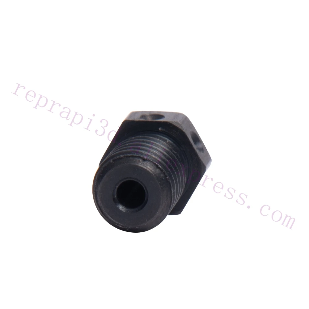 Hardened Steel V6 Nozzle + Brass Heater Block + Titanium Alloy Heat Break High Temperature Upgrade Kit for V6 HOTEND Titan