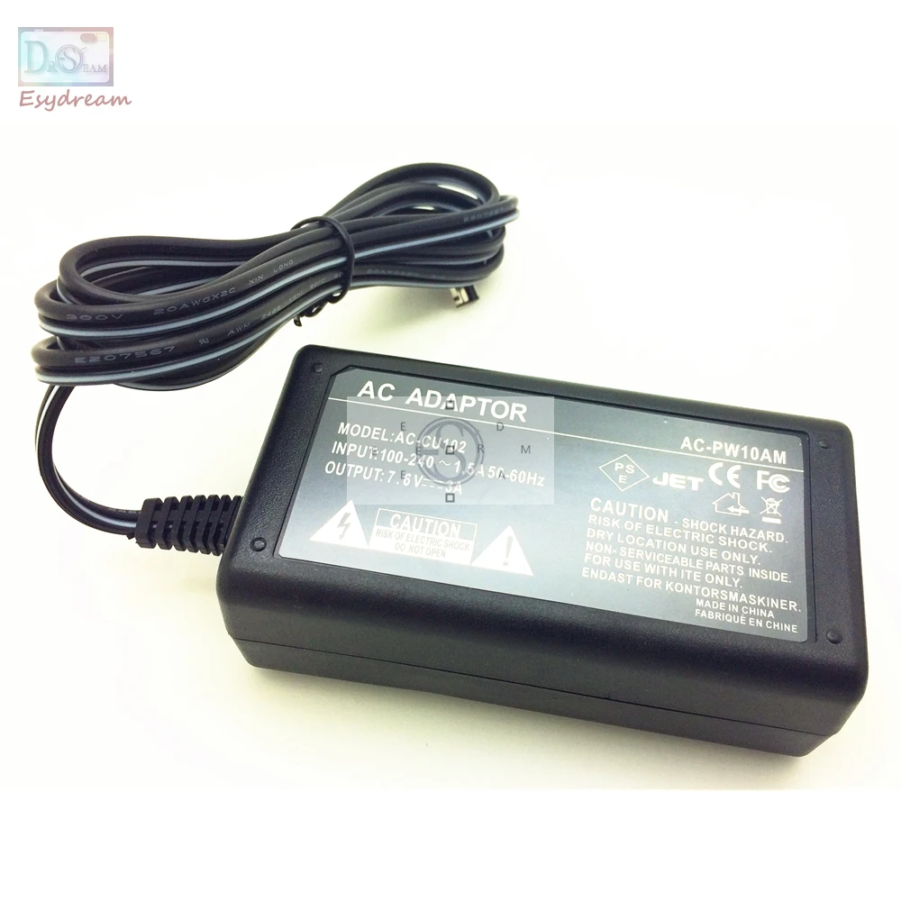 AC Power Adapter Kit for Sony A57 A58 A65 A77 A77II A99 A900 A700 A580 A560 replace AC-PW10AM