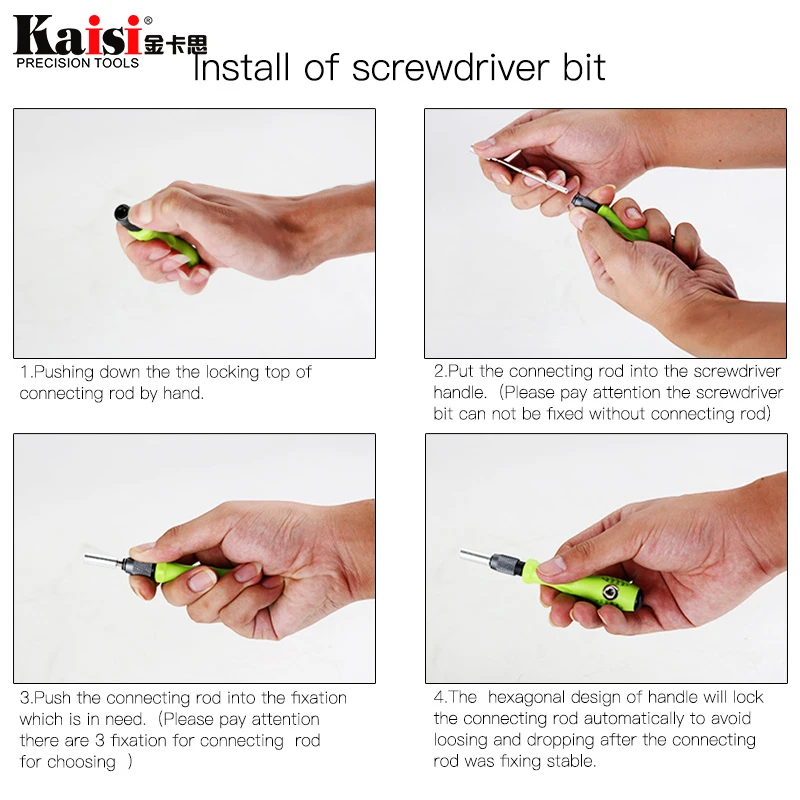 kaisi Precision Magnetic Screwdriver Set 32 pcs Repair Tool Kit for iPhone/Computer/Electronics/Laptops Household screwdriver