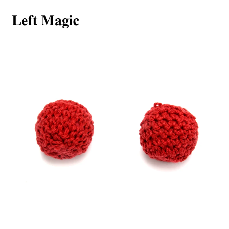 2 pcs/lot Chop Cup Balls (1 Magnetic+ 1 Normal),Diamter 2.5cm - Magic Trick,Illusion,Gimmick,Accessories,Prop,Comedy