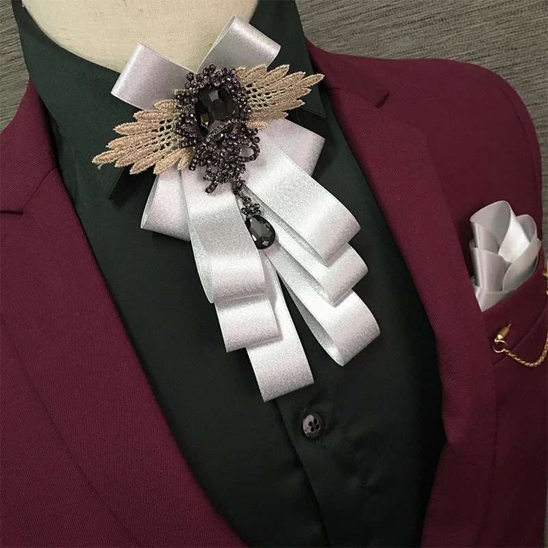 New Free Shipping fashion casual Men's male female British bow tie wedding accessories retro shirt beauty Headdress Collar tie