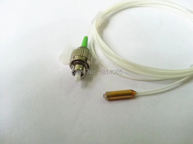 

10Pieces/lot 0.9mm SM 1M Fiber Optic Collimator 3.2mm Gold Plated Tube Fiber Optic Collimator C-lens Collimator FC/APC