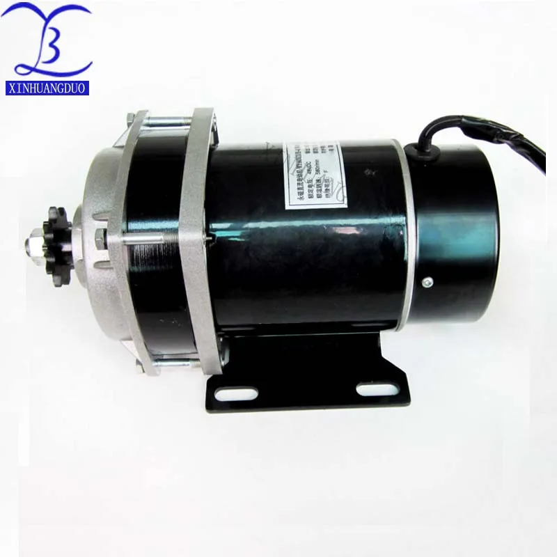 High torque 450w 24V 36V 48V gear motor brush motor  DC gear brushed motor MY1020ZXFH