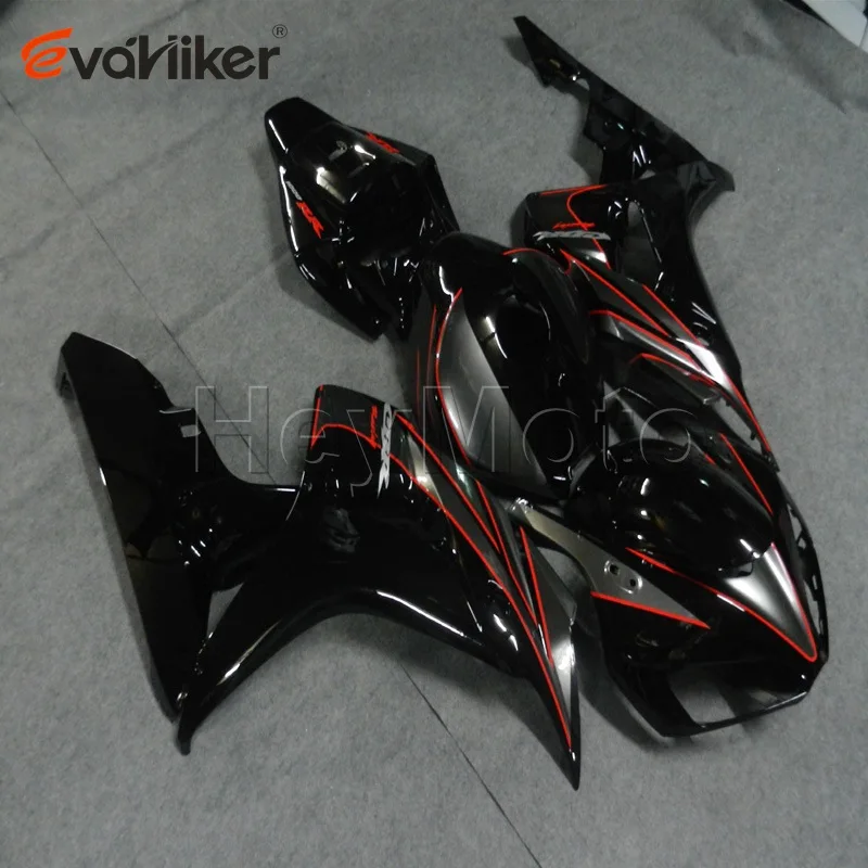 Customised color ABS motorcycle fairing for CBR1000RR 2006 2007 white black CBR1000 RR 06 07 motorcycle panels Injection mold