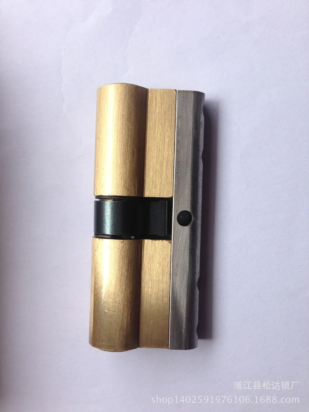 Production and sales of super-C bilateral security door pillar blade cylinder explosion proof tinfoil open all copper cylinder