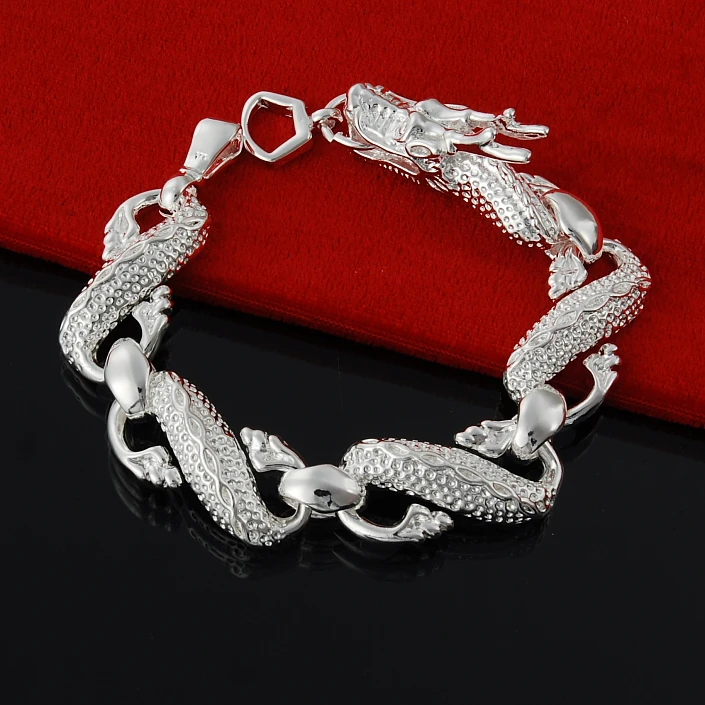 N925 Silver color Bracelets Men's and Women's Bracelets Pure Italian High Jewelry Bracelets Wholesale Export Accessories