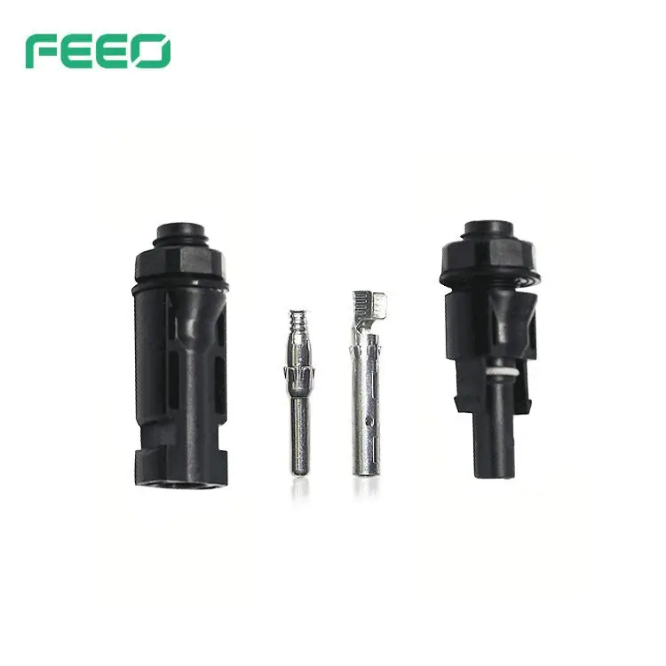 FEEO 10Pairs x Solar Connector male and female FMC4 Solar Panel Connector 40A 1500V used for Solar Cable 2.5/4/6mm