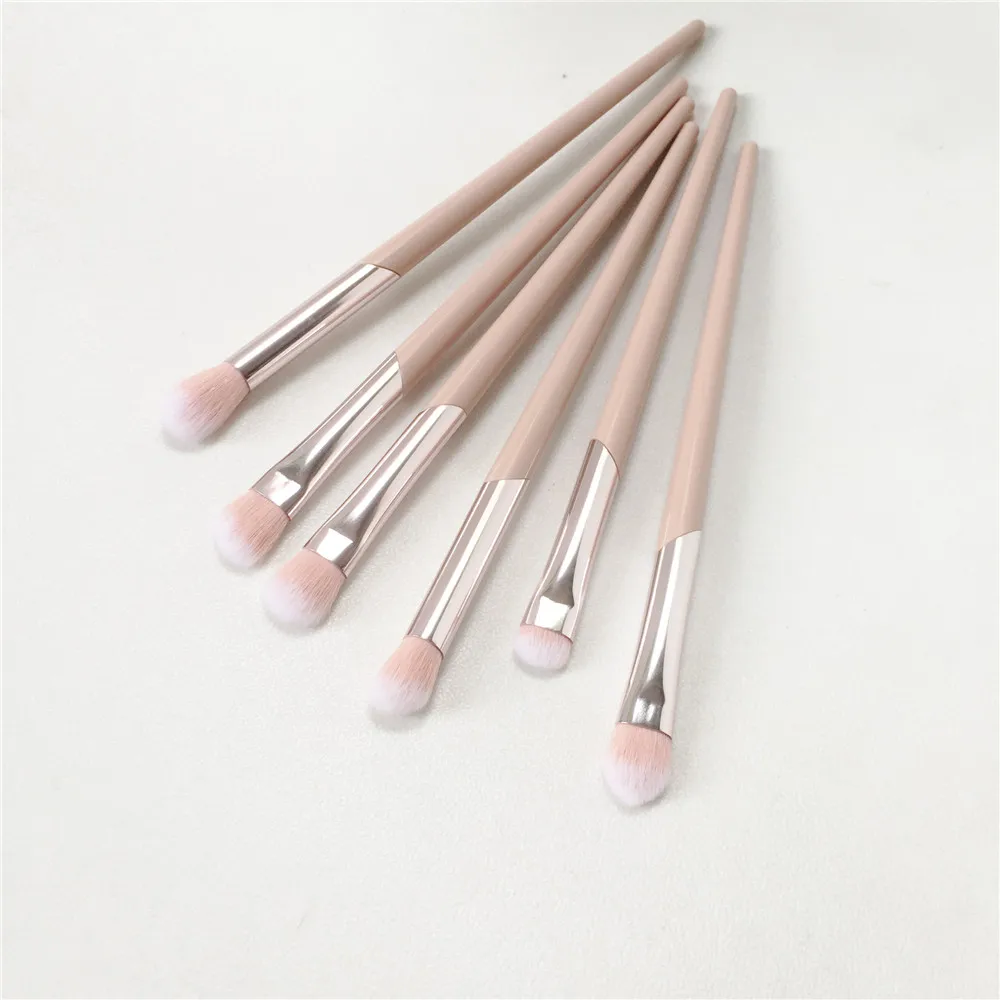 Pink Eye Makeup Brush Set FB231 FB232 FB233 FB234 FB235 FB236 FB237 Eyeshadow Blending Smokey Shader Smudge Cosmetic Brush Tool