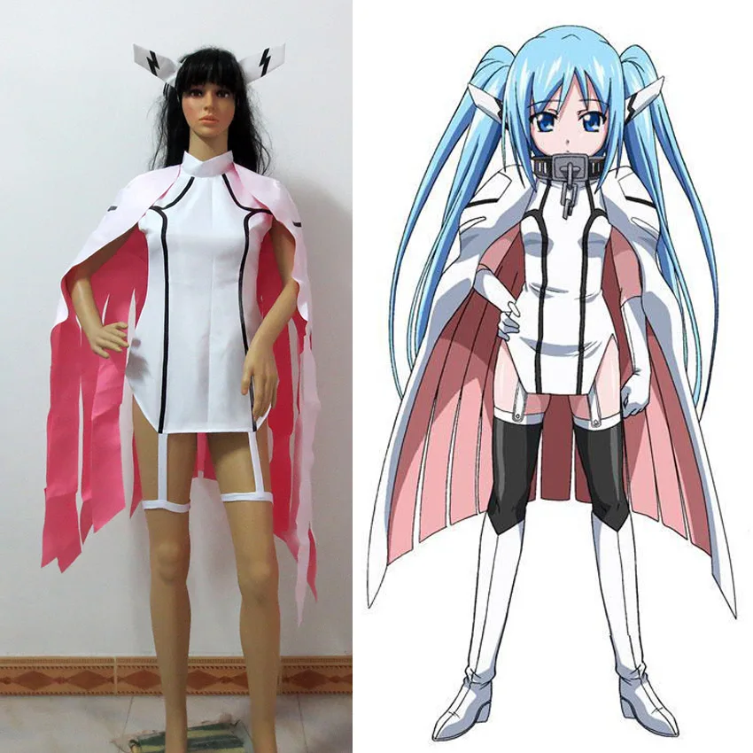 

Sora no Otoshimono Nymph Cosplay Heaven's Lost Property Costume Custom Made