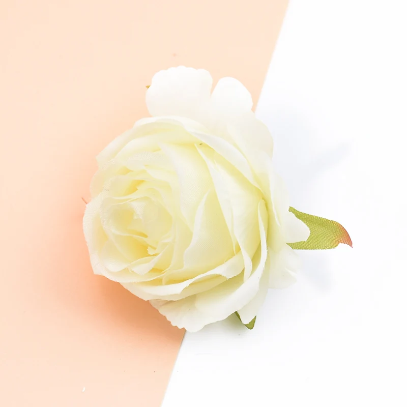 5 Stück Seidenrosen Blumenwand Scrapbooking Künstliche Pflanzen Dekorative Blumen Kränze DIY Geschenkbox Heim Hochzeitsdekoration Handarbeiten – Detail 8