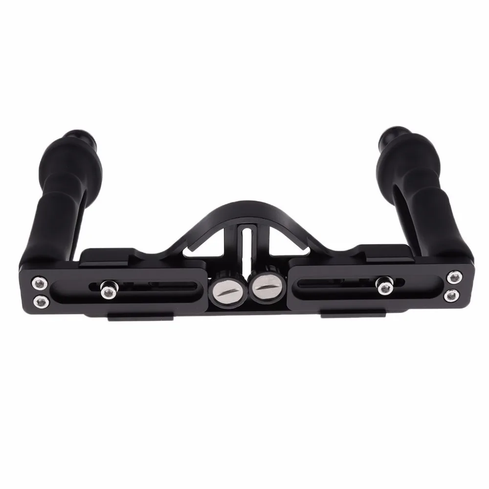 Adjustable width Handheld Stabilizer Hand Grip Underwater Mounting Tray for TG4 TG5 TG-4 TG-5 Camera