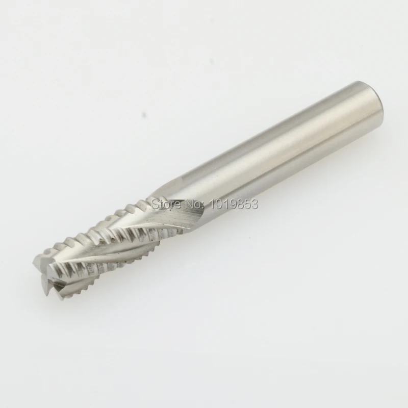 

16X16X40X95 High speed steel square HSS end mill straight shank milling cutter for rough machining