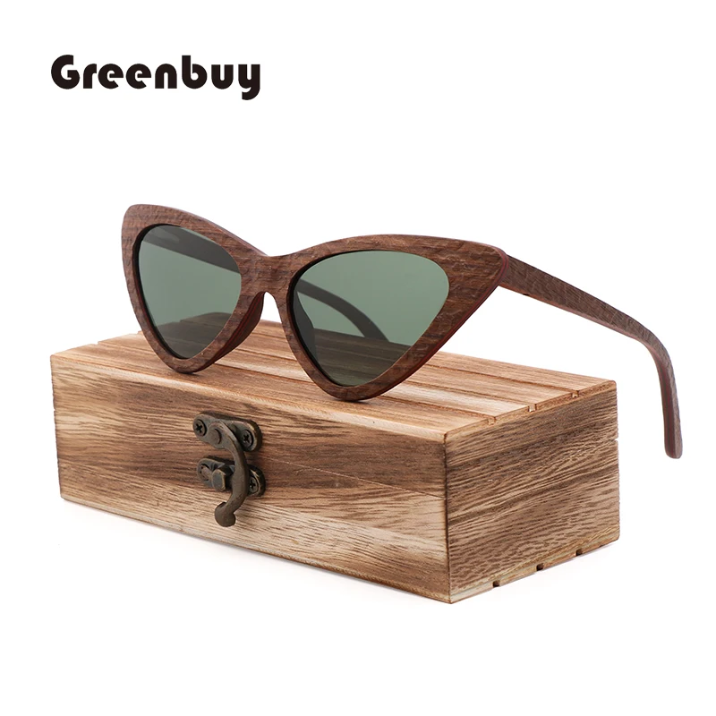 

New Retro Luxury Fashion Men Sunglasses Polarized Wooden Vintage Woman Sunglasses Brand Designer Shades Men Gafas De Sol