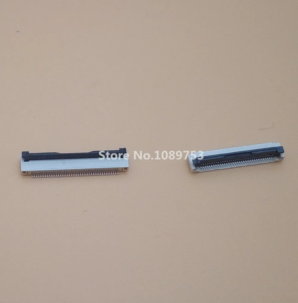 50pcs 클램셸 하단 접촉 유형 0.5mm Filp Down FFC FPC 커넥터 6/8/10/12/14/16/20/24/30/40 핀