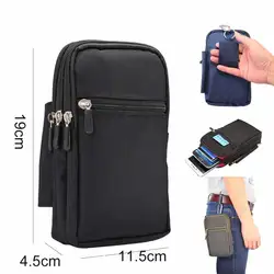 Super Large Size Phone Bag Universal Outdoor Wallet Bags Case For All Phone Model Belt Pouch Holster Bag Outdoor Pocket