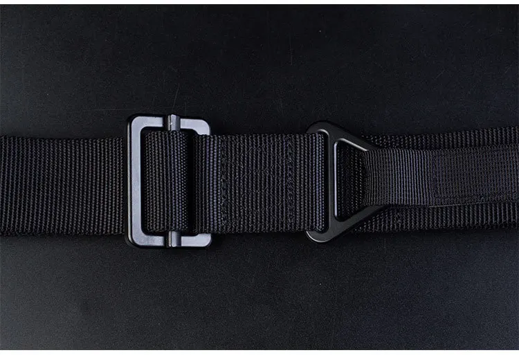 4,5 cm militärischer taktischer Gürtel Nylon gürtel Hakens ch laufe Legierung schnalle hochwertige lässige Kampf gürtel Männer Frauen Trainings gürtel af101 – Detail 3