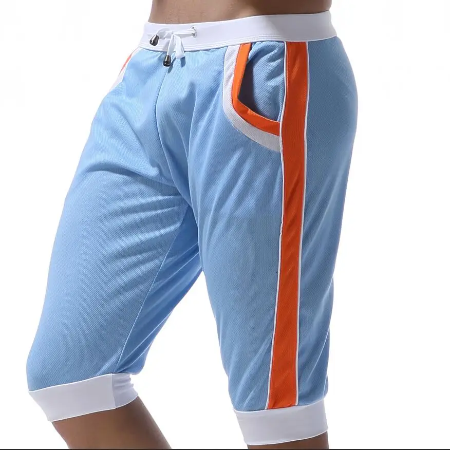 New Summer leisure Sporting shorts men trousers elastic brand men shorts Gyms mens fashion quick dry outer wear trousers at home