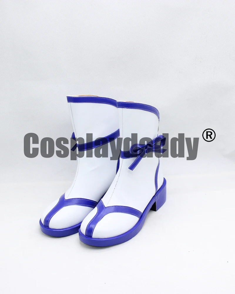 Love Live Sunshine Dreamer Matsuura Kanan White Short Cosplay Shoes Boots X002