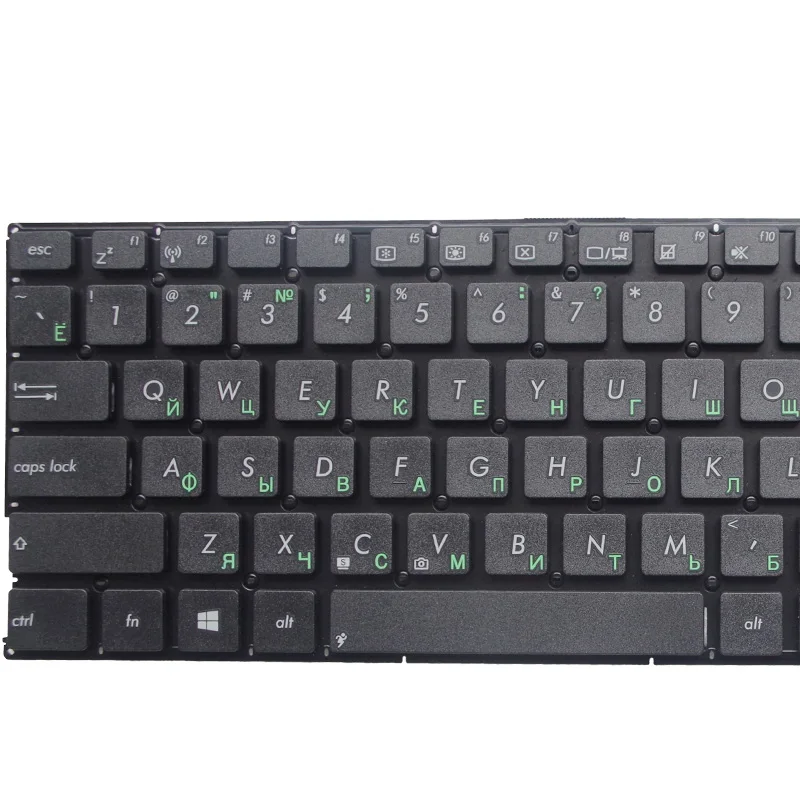 GZEELE russian laptop keyboard FOR ASUS K552 K552E K552EA K552M K552MA K552MD K552W K552WA K552WE K750J K750JA RU layout black