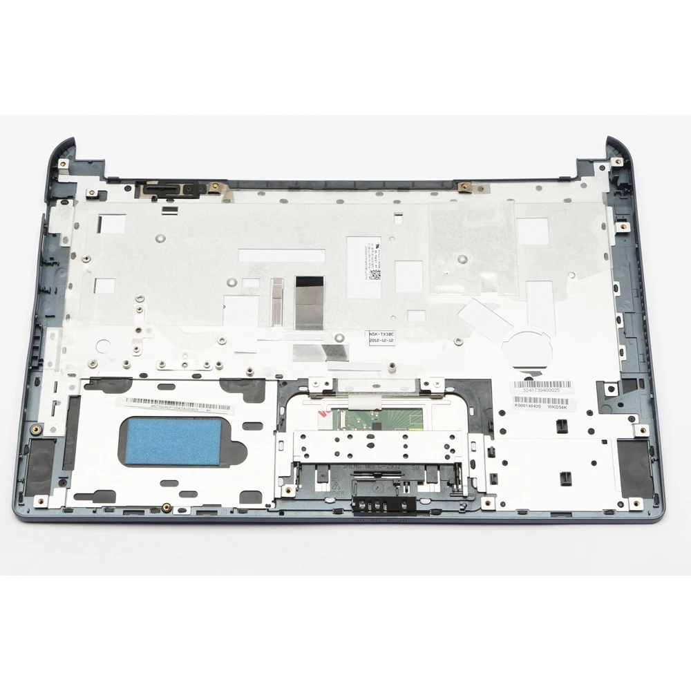 K000140420 Genuine New Top Cover Palmrest Blue AP0T7000410 w/ US Keyboard Black & TouchPad Assy for Toshiba Satellite U900