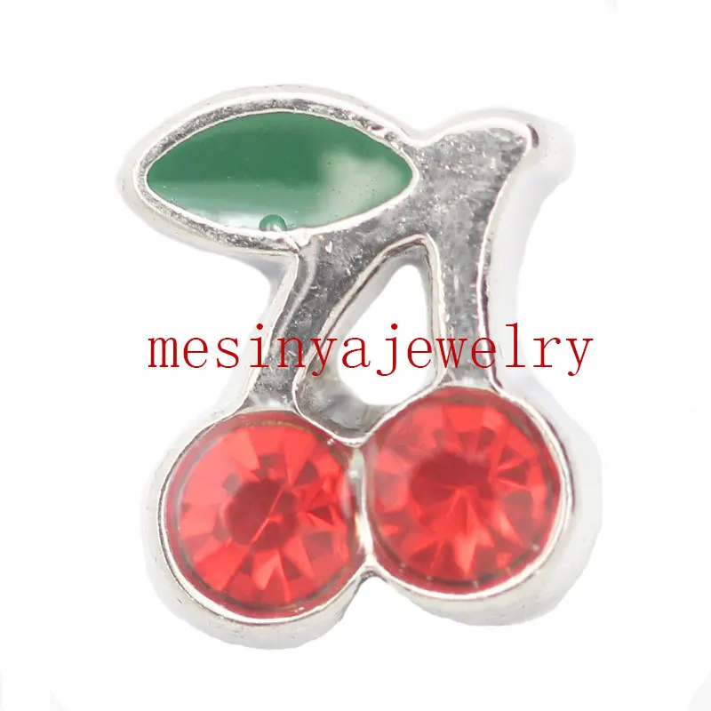 10pcs Cherry Custom Floating Charms For Glass Locket