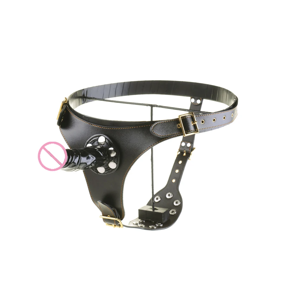 Strap on Dildo Harness Lesbian Sex Toys for Women and Men Strap on Vibrators Anal Plug with Three Realistic Dildos - view 2