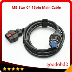 C4 16pin Haupt Kabel MB Star C4 SD Verbinden Kompakte 4 für Wichtigsten Prüfung Kabel Multiplexer Auto Diagnose Werkzeuge Adapter zubehör