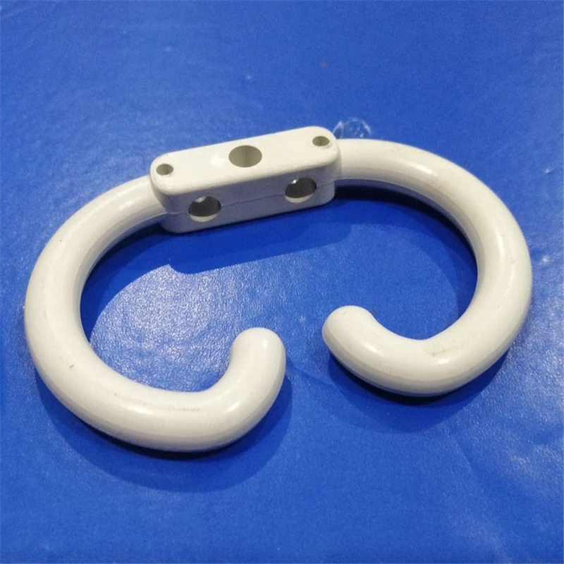 cable manager ring Elliptic ABS plastic for distribution box Heart shape cable management for network cabinet 67*45*10mm 50PCS