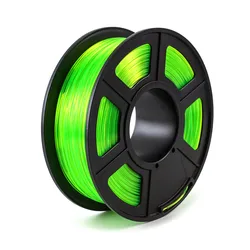 PETG 투명 녹색 1.75mm 3D 프린터 필라멘트 1kg/2.2lbs 3D 프린팅 플라스틱 필라멘트 FDM 3D 프린터용 PETG 소재