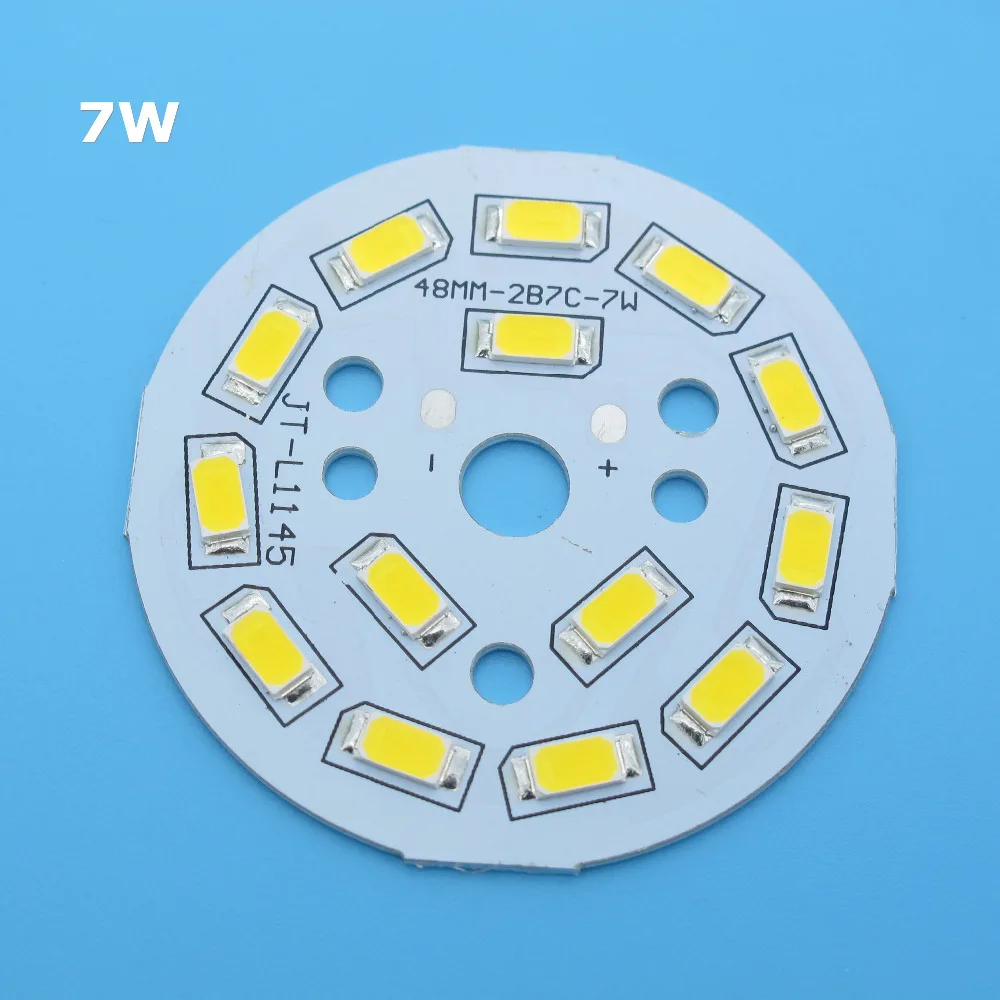 Wholesale SMD5730 LED PCB 2W 3W 5W 7W 9W 12W 15W 18W 21W 30W 36W White / Natural White / Warm White Light Source  for Led Bulb