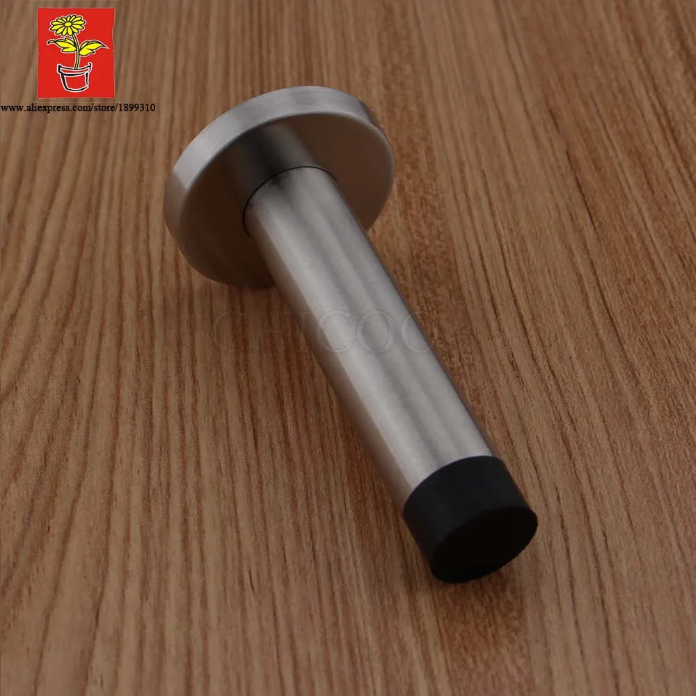 

Wholesale 10Pieces 304 Stainless steel door stopper wall door stop plastic doorstops